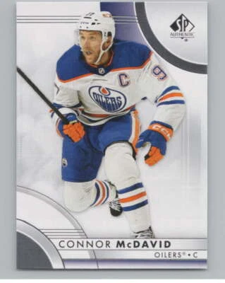 2023-24 SP Authentic #1 Connor McDavid  Edmonton Oilers V99845 - Image 1 of 3