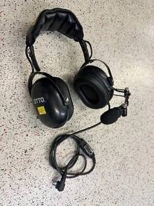 Casque Otto Heavy Duty pour Motorola GP340 avec prise 2 broches - Photo 1/1