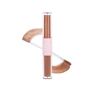 Nuevo/Sellado The Beauty Crop Lúo Sombra de Ojos Líquida en Canela y Fudge Tamaño Completo - Imagen 1 de 5