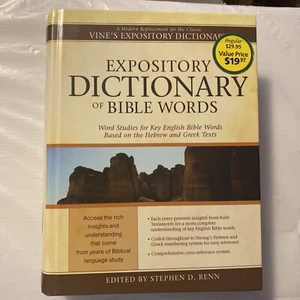 Expository Dictionary of Bible Words: Word Studies for Key English Bible Words - Picture 1 of 8