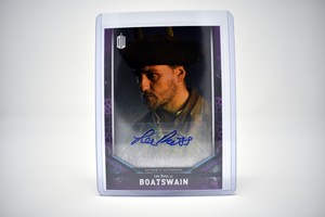 2018 Topps Doctor Who Signature Series AUTO - Lee Ross as Boatswain