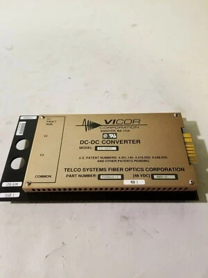 VICOR Corporation DC-DC Converter Card, Model VI-9057 Part PSX0161 Fiber Optics - Image 1 of 4