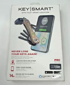 Organizador de llaves inteligentes Keysmart KS411-GLD Pro CON seguimiento de ubicación de azulejos DORADO - Imagen 1 de 3