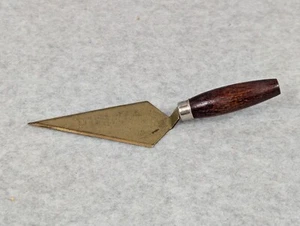 Advertisement Mini Brass Trowel Letter Opener State Finance Co. Winston Salem NC - Picture 1 of 4