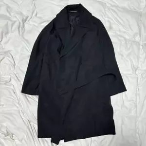 Y's Yohji Yamamoto Archiv Wollmantel Schwarz Herren S-M Versand aus JPN 2503TY - Bild 1 von 6