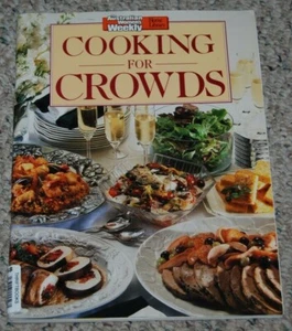 1993 Australian Womens Weekly Home Library Cooking for Crowds Cookbook - Picture 1 of 5