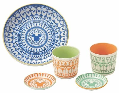 Juego de platos taza Sango Toki Disney Mickey Exotica Tea Time 3173-04 HECHO EN JAPÓN Foto 1 de 2