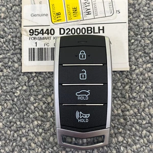 New Genuie OEM GENISIS G80 2017-20 Key Fob Remote 95440-D2000-BLH SY5HIFGEO4 - Picture 1 of 18