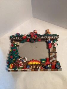 Grandeur Noel Mantel & Fireplace Photo Frame 5" X 7" - Picture 1 of 4