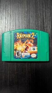 Rayman 2: The Great Escape Nintendo 64 N64 Authentic Video Game Cartridge  - Picture 1 of 3