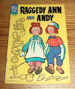 Cómic de la Edad de Plata de Raggedy Ann and Andy #1 (Dell Comics, octubre-diciembre de 1965) - Imagen 1 de 8