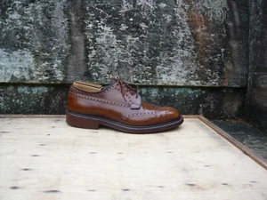 ZAPATOS CHURCH’S BROGUES CUERO MARRÓN TOSTADO GRAFTON UK6.5 PARA HOMBRE EXCELENTE ESTADO - Imagen 1 de 10
