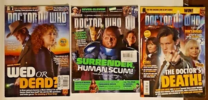 Lot 3 Doctor Who Magazine featuring Matt Smith 439 427 475 - Picture 1 of 4