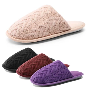 Women Comfortable Memory Foam Slippers Lightweight Slip On House Shoes - Picture 1 of 29