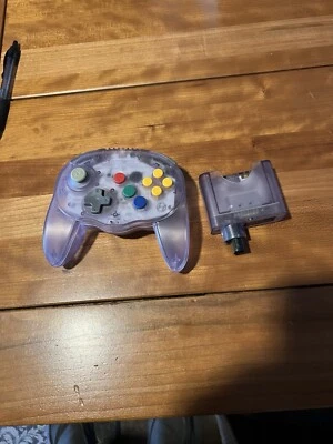 N64 Hyperkin Controller Frosted Purple - Image 1 of 4