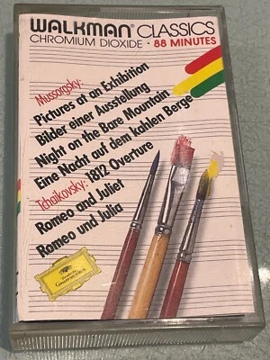 Mussorgsky: Pictures At An Exhibition - Tchakovsky: 1812 - Cassette Tape Album - Image 1 of 4