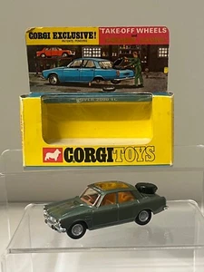Stunning Vintage Corgi 275 Rover 2000 TC Take off Wheels & Golden Jacks 1968/70 - Picture 1 of 21