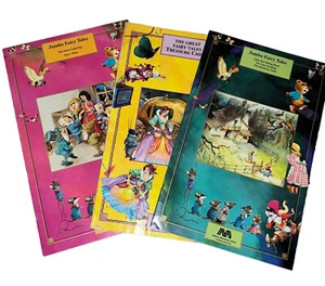 The Great Fairy Tales Treasure Chest Jumbo Fairytales Oversized Book Lot Of 3 - Picture 1 of 9