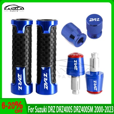 For Suzuki DRZ DRZ400S DRZ400SM Motorcycle Handle Grips Handlebars Tire Valve Foto 1 de 4