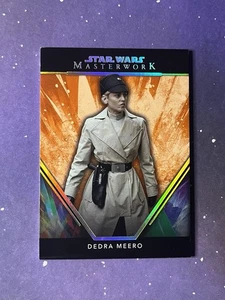 2024 Topps Star Wars Obra Maestra Naranja/10 Dedra Meero #62 Andor - Imagen 1 de 2