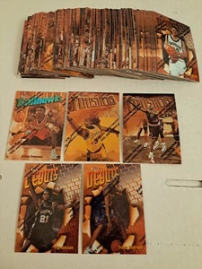 1997-98 Finest Complete Bronze Series 1 & 2 Set Duncan RC Michael Jordan Kobe - Picture 1 of 8