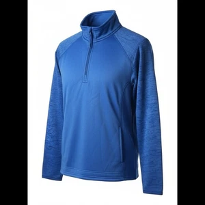 Badger Sport Maglione Uomo Performance 1/4 Zip - Pile Atletico Blu Royal... - Foto 1 di 6