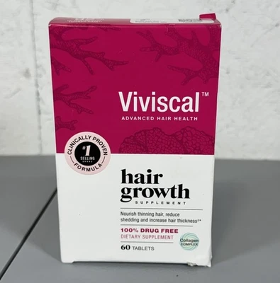 Viviscal Hair Growth Supplements 60 count Women Grow Thicker Fuller Hair 11/2027 - Image 1 of 4