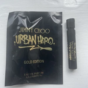 Jimmy Choo Urban Hero Gold Edition mens EDP 1.2ml mini travel spray x 1 - Picture 1 of 2