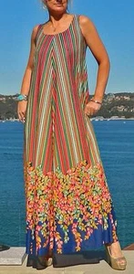 VINTAGE Pumpernickel Fashions for Today 1960s-70s Original Bohemian Retro Dress - Picture 1 of 7