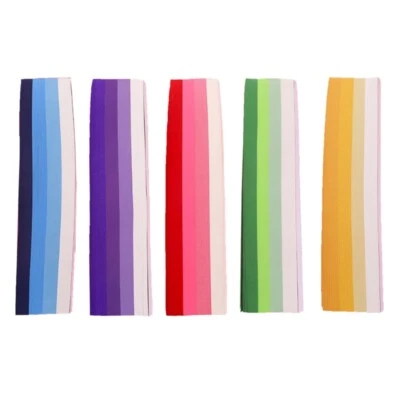 540 Sheets Colorful Star Strips Origamied Paper Folding Lucky Star Paper Strips - Image 1 of 4