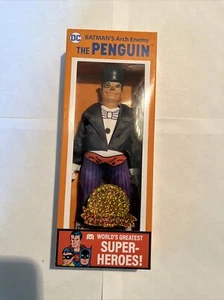 Figura Mego 50 Aniversario El Pingüino Nueva en Caja Sin Abrir DC Comics - Imagen 1 de 7