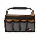 Dickies 12-Inch Durable Canvas Tool Tote Bag Organizer 12 Exterior Pockets 16...