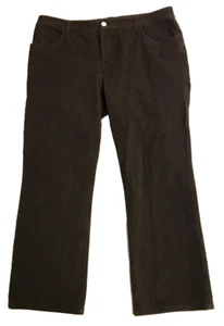 Chaps Straight Leg Jeans Women's 16 Brown Denim Stretch 36"W x 28"L High Rise - Picture 1 of 9