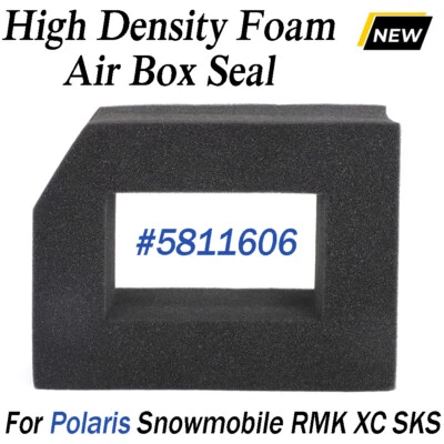 Air Box Chimney Hood Seal High Density Foam For Polaris #5811606 RMK XC XCF SKS Foto 1 de 4