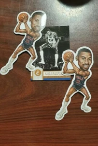 2 of Wilt Chamberlain Philadelphia 76ers themed Car Decal Basketball Stickers - Picture 1 of 1