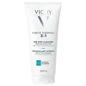 Vichy Purete Thermale 3in1 One Step Cleanser 300ml Sensitive Skin Make-Up Remove