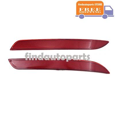 Pair Bumper Reflector Light Lamp Rear Left & Right for BMW 5 SERIES F10 M Sport - Imagem 1 de 4