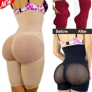 Fajas Women High Waist Body Shaper Shorts Panty Pants Tummy Shapewear Underwear - Picture 1 of 24