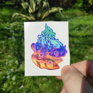Pegatina Liquid Fire Holo CSGO CS Counter Strike CS2 (sin efecto) - Imagen 1 de 6