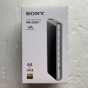 Sony Walkman 64GB Hi-Res ZX Series Audio Player NW-ZX507 Silver English Language - Picture 1 of 8