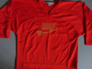 HEAVY Orange Nike #30 SEWN Football Jersey Shirt Adult XL Excellent Free US SHIP - Picture 1 of 5