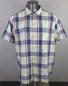 Mens Tommy Bahama Short Sleeve Button Front Shirt Size XXL Cotton Multicolor - Picture 1 of 9