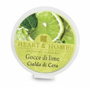 Heart & Home - Cialda Profumata in Cera di soia - Gocce di Lime - 26g - Foto 1 di 1