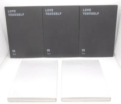 BTS CD LOVE YOURSELF 結 Answer 2types(E,S) & 轉 Tear 3types (O,R,Y) 5CDs - Image 1 of 4