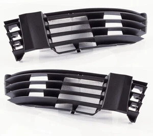 Fits VW Passat 2000-2005 Front Bumper Fog Grille Without Fog Hole Pairew - Picture 1 of 8