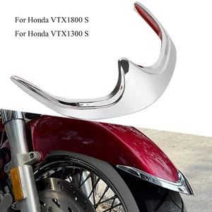 For Honda VTX1800 & VTX1300 R/Retro T/Tourer & S models- CHROME Front Fender Tip - Picture 1 of 15