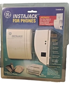 General Electric GE Instajack For Phones TL96595 Turn Any Outlet Into Phone Jack - Picture 1 of 5