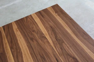Mesa placa nogal madera maciza NUEVA mesa tabla pegamento madera ¡¡A medida!!¡! - Imagen 1 de 12