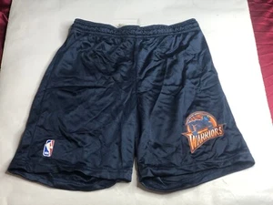 Vintage 1990s Warriors NBA NOS DON ALLESON Youth Large Nylon Mesh Shorts New - Picture 1 of 5