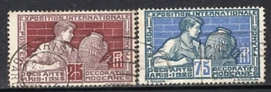 5011 - France 1924 - Art Exhibition Paris - Used Set - Mi:174-175 - Picture 1 of 2